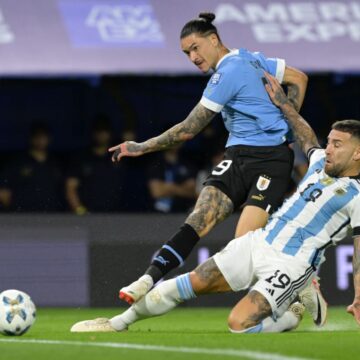 Uruguay stun Argentina; emotional Diaz double as Colombia sink Brazil