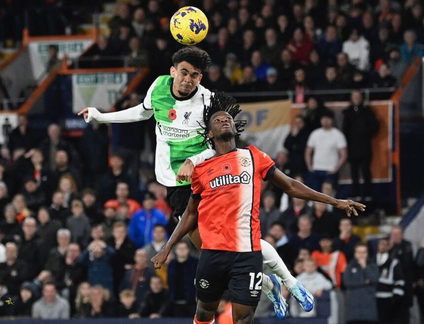 Diaz saves Liverpool from Luton shock on return after parents’ kidnap