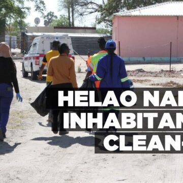 Helao Nafidi inhabitants clean-up – Informanté