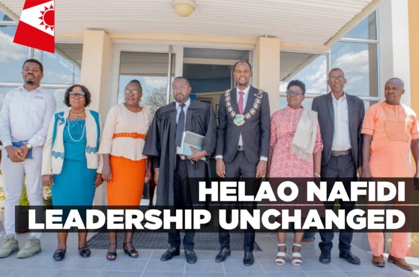 Helao Nafidi leadership unchanged – Informanté