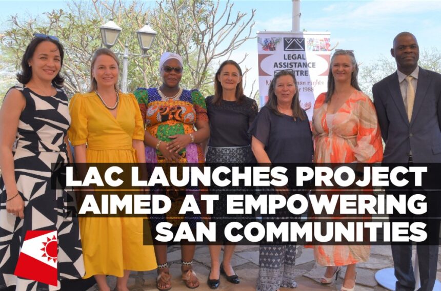 LAC launches project aimed at empowering San communities