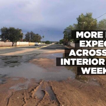 More rain expected across the interior this weekend