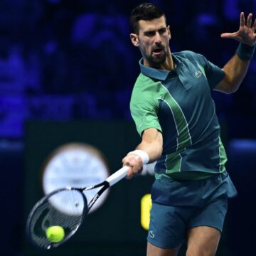 Djokovic’s ATP Finals record bid on course after Sinner beats Rune