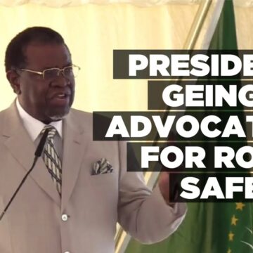 President Geingob advocates for road safety