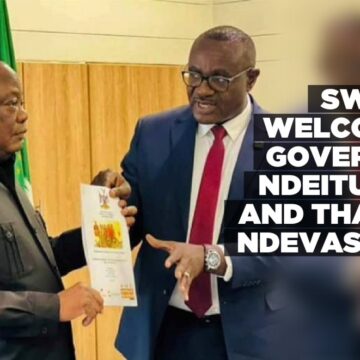 Swapo welcomes governor Ndeitunga and thanks Ndevashiya