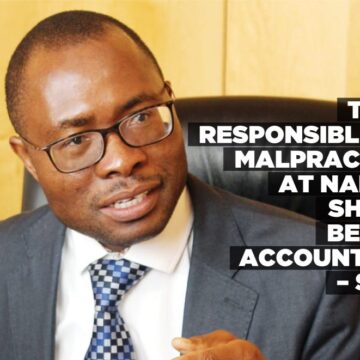 Those responsible for malpractices at Namcor should be held accountable – Shiimi