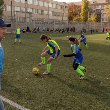 ‘Nothing will stop them’: Girls’ football near Ukraine front