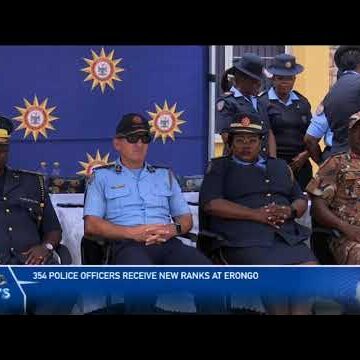 354 police officers in Erongo promoted – nbc