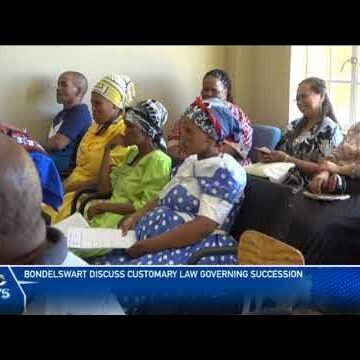 Bondelswarts discuss customary law governing – nbc