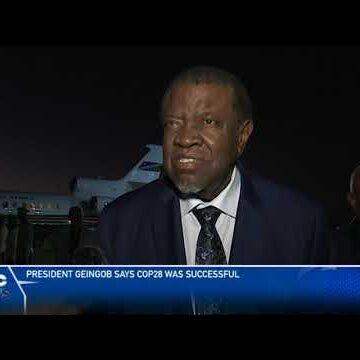 COP28 was successful – President Geingob – nbc