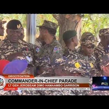 Commander-in-Chief Parade at Dimo Hamaambo Garrison – nbc