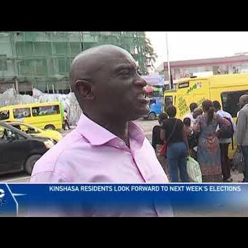 Kinshasa residents eagerly anticipate attending the upcoming polls next week – nbc