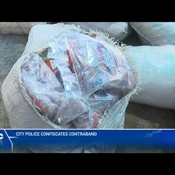 City Police confiscate contraband – nbc