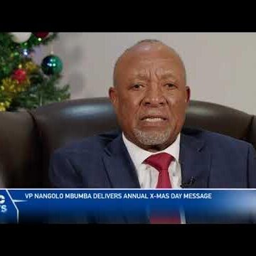 VP Mbumba delivers annual Christmas Day message – nbc