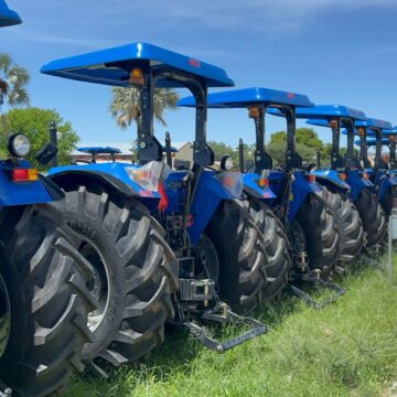 Agriculture ministry gets 600 tractors to boost food security