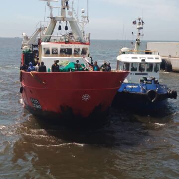 Angolan vessel apprehended for illegal fishing in Namibian waters