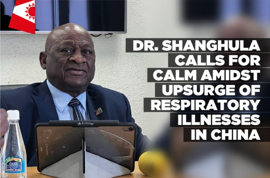 Dr. Shanghula calls for calm amidst upsurge of respiratory illnesses in China