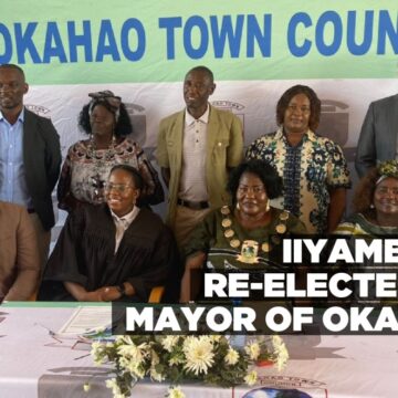 Iiyambula re-elected as Mayor of Okahao