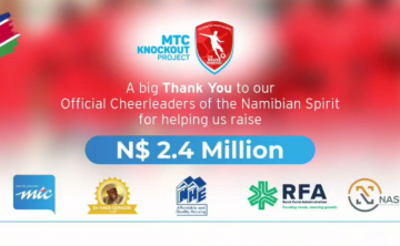 MTC Knockout Project Raises N$2.4 Million for Brave Warriors’ AFCON 2024 Journey