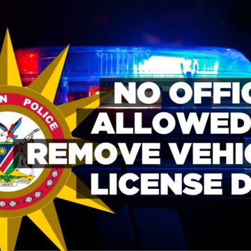 No officer allowed to remove vehicle license disc