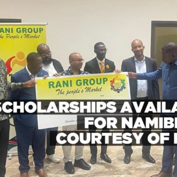 Scholarships available for Namibians courtesy of Rani