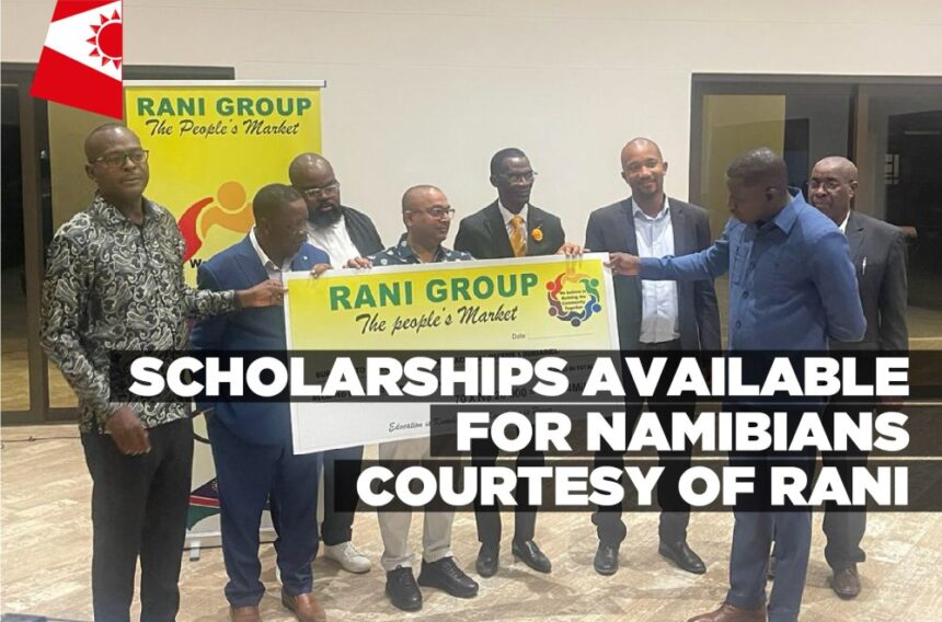 Scholarships available for Namibians courtesy of Rani