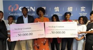 Swakop Uranium partners with Lotus Foundation for support to Erongo school girls