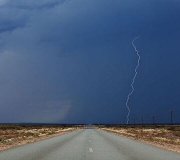 A man killed by lightning