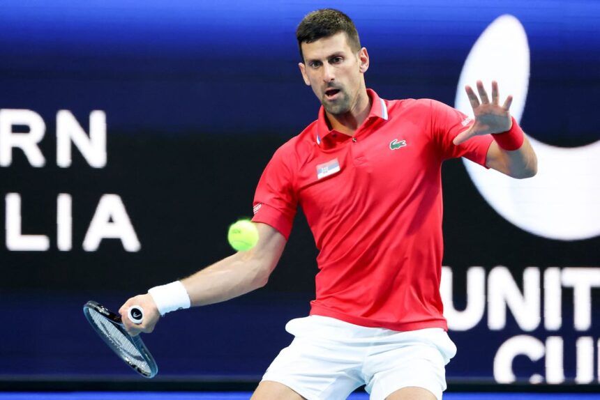 Djokovic wrist injury dooms Serbia to Australia defeat