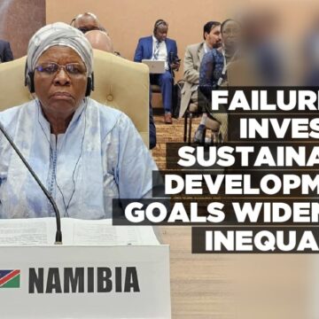 Failure to invest in sustainable development goals widening inequality