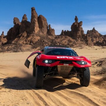 French double in Dakar Rally as Loeb and Van Beveren win stage nine