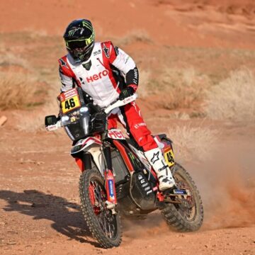 Good Samaritan Ross Branch takes Dakar bike stage