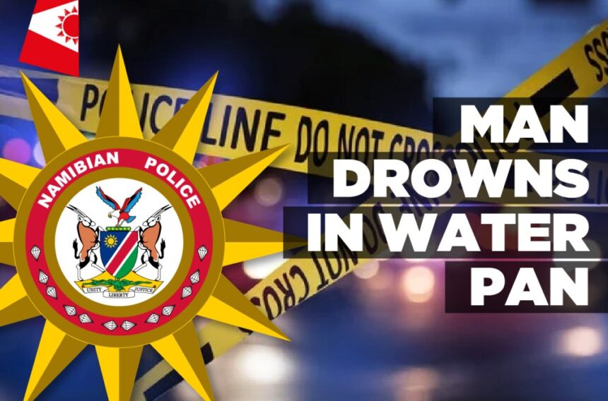 Man drowns in water pan