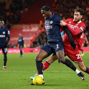 Middlesbrough stun Chelsea flops to take League Cup semi-final lead