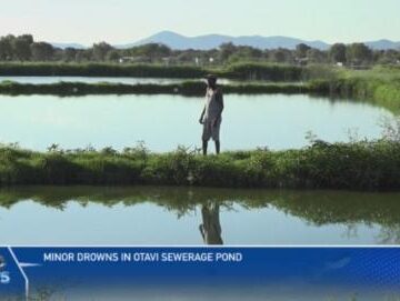 Minor drowns in Otavi sewerage pond