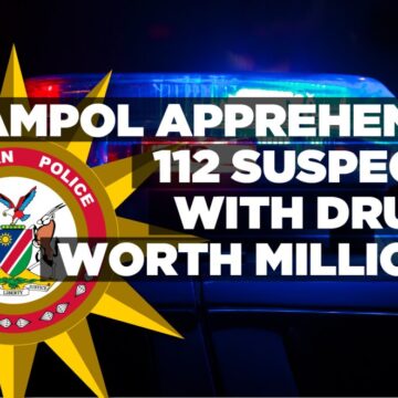 NamPol apprehends 112 suspects with drugs worth millions