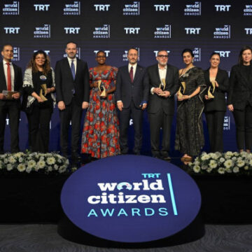 Nelly Cheboi (Kosi) from Africa Wins the Educator Award at the TRT World Citizen Awards