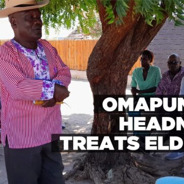 Omapumba headman treats elders – Informanté