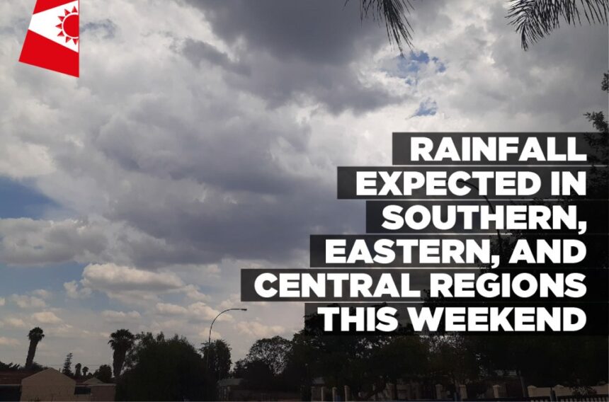 Rainfall expected in Southern, Eastern, and Central regions this weekend