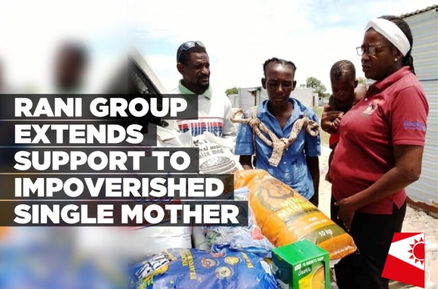 Rani group extends support to impoverished single mother