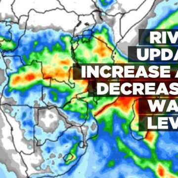 Rivers update: increase and decrease in water levels