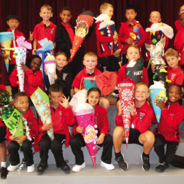 Swakop Grade 1s welcomed with sugar cones