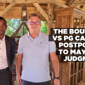 The Boulter vs PG case is postponed to May for judgment