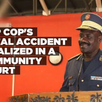 Top cop’s fatal accident finalized in a community court