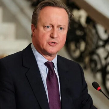 UK considering recognising Palestine state, Lord Cameron says