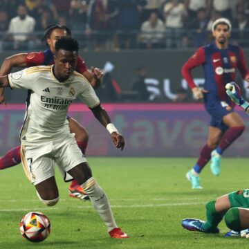 Vinicius hat-trick as Real Madrid thrash Barcelona to win Spanish Super Cup