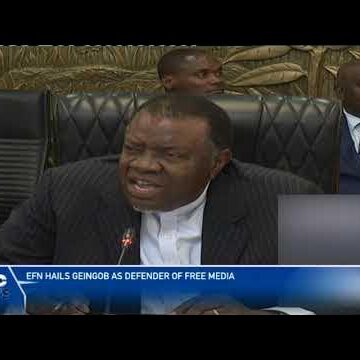 Dr. Geingob was a champion of free press – EFN – nbc