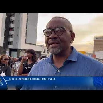 City of Windhoek candlelight vigil – nbc