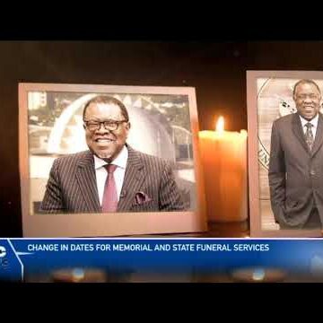 Government announces change in dates for memorial and funeral services for late President Geingob