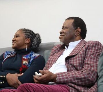 nbc revisits wedding anniversary of late President Geingob, former first lady on Valentine Day